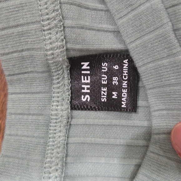 SHEIN Casual Blouse In sage - Picture 2 of 2